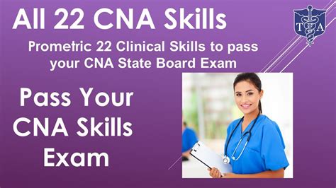 All Skills On The Cna Clinical Exam Cna Training Classes In New