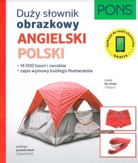 DUŻY SŁOWNIK OBRAZKOWY ANGIELSKI PONS PRACA ZBIOROWA 12642542090