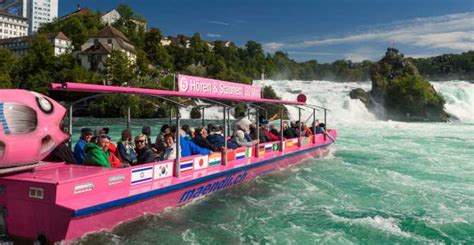 Rhine Falls: 30-Minute Boat Tour with Audioguide | GetYourGuide