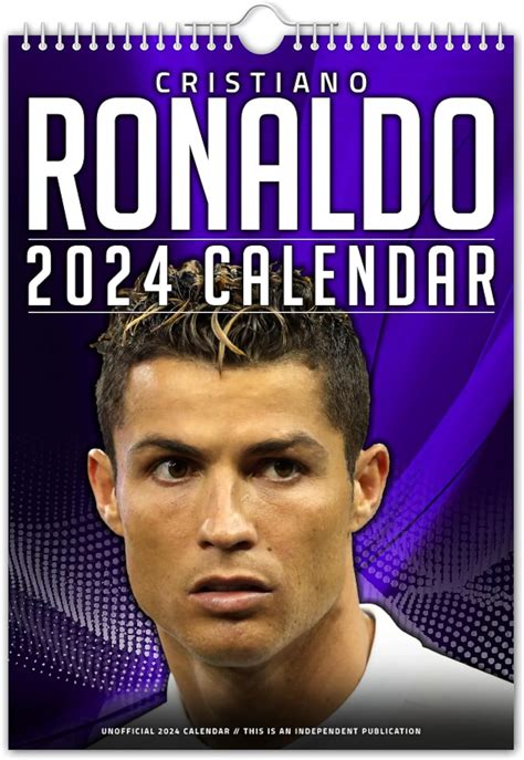 The Calendar King Cristiano Ronaldo Wall Calendar A Size