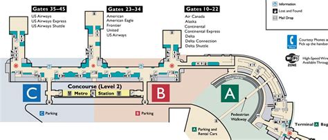 Washington Dc Metro Map Reagan Airport - Denise Guenevere