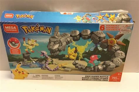 Mega Construx Bloks Pokemon Onix Super Battle Gamestop Exclusive Fvr55