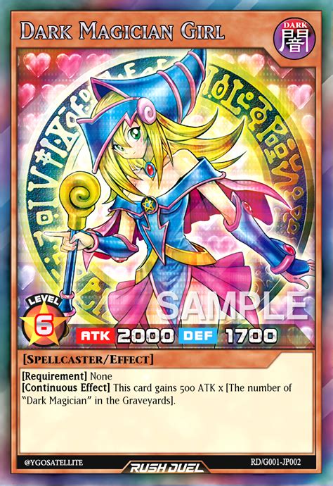 Dark Magician Girl Rush Duel By Tkhan1 On Deviantart Imagenes De