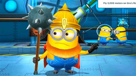 Minion Rush Lvl Fly With Gru S Rocket Meters And Bogatyr