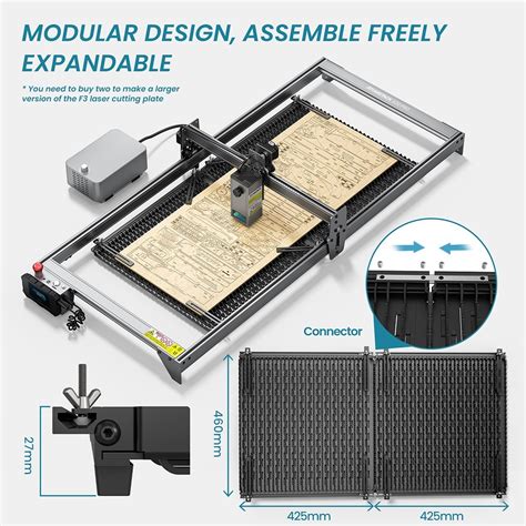 Atomstack Maker F Mm Matrix Cutting Panel For Laser Engravers