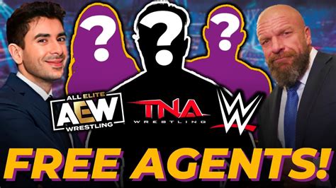 Hottest Wrestling Free Agents Of Revealed Youtube