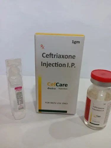 Cefcare Ceftriaxone Injection Ip Gm At Rs Box In Solan Id