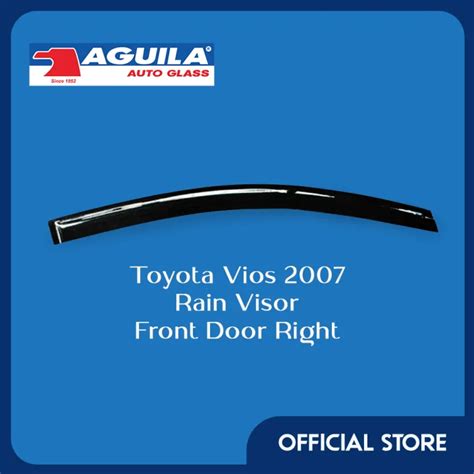 Rain Visor Toyota Vios 2007 Front Door Right Lazada PH