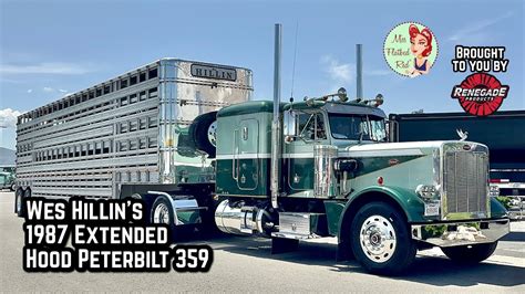 Peterbilt 359 Extended Hood