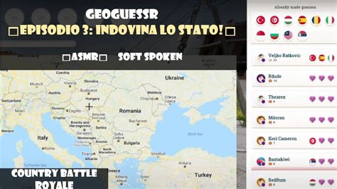 ASMR ITA GeoGuessr Episodio 3 Indovina Lo Stato Country Battle