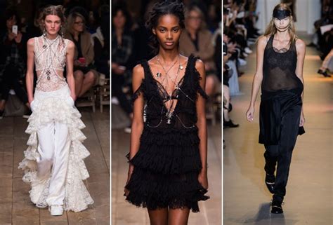 Foco na lingerie Roupas íntimas se destacam como recurso fashion nas passarelas de Paris