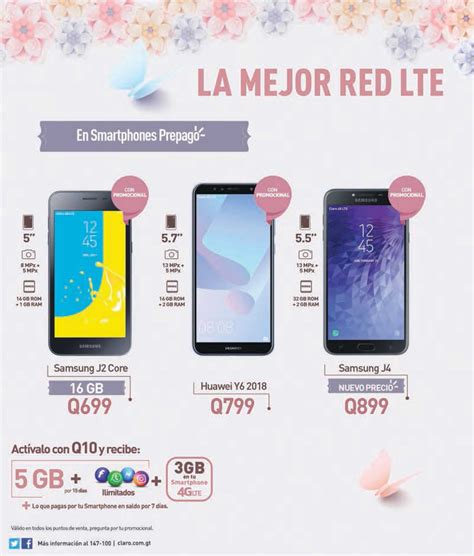 Celulares para la mejor Mamá con Claro Guatemala 10 Mayo Ofertas y