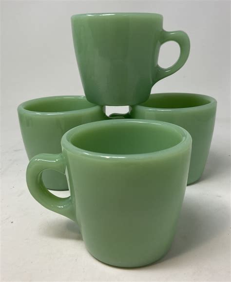 Fire King Jadeite Restaurant Mug Set Anthonysmusic Au