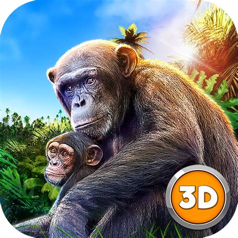 Chimpanzee Jungle Monkey Simulator 3D:Amazon.ca:Appstore for Android