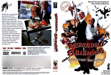 Dvd Mortadelo E Salaminho Agentes Quase Secretos Parcelamento Sem Juros