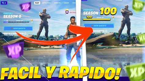 Como Ganar Mucha Experiencia En Fortnite Subir De Nivel Facil Y Rapido