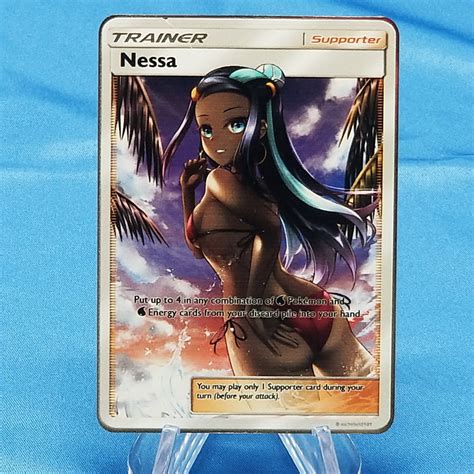 Sexy Pokemon Cards Standard Collection 1 Metal Waifu Cards Abr Atech