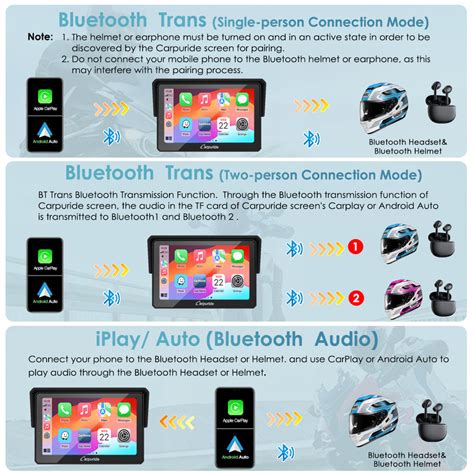 Motorcycle Bluetooth Radio Stereo System For Motorcycle Carpuride