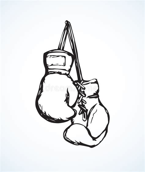 Boxing Gloves Cartoon Drawing