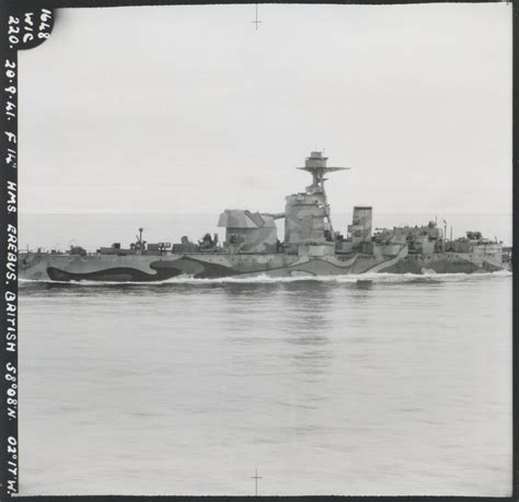 Hms Erebus Off The Ne Coast Of Scotland About Halfway Between Scotland