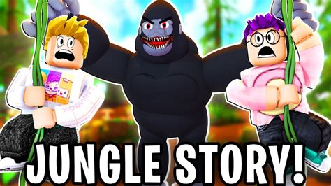 Can We Survive This Scary Jungle Story Roblox Jungle Story Youtube