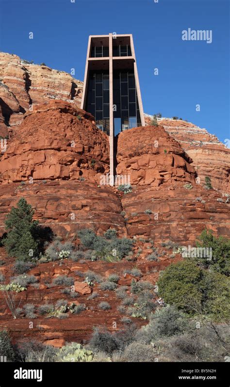 Sedona Arizona Chapel Of The Holy Cross Hi Res Stock Photography And