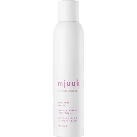 Köp Mjuuk Naked Sense Fragrance Free Hairspray Medium 250 ml på apotea se