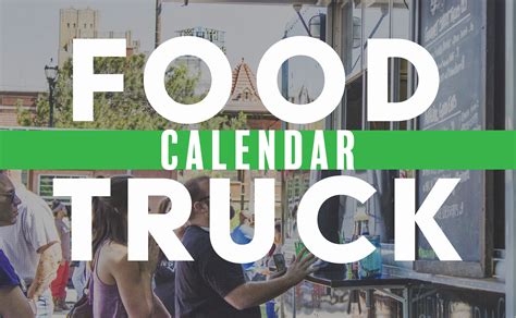 Food Truck Calendar