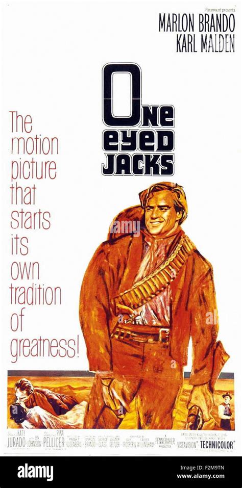 One Eyed Jacks - Movie Poster Stock Photo - Alamy