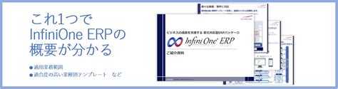 Infinione Erpdlフォーム Erp・基幹業務システムのフューチャー・ワン株式会社