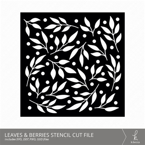 Leaf Stencil Pattern - Free Sample, Example & Format Templates