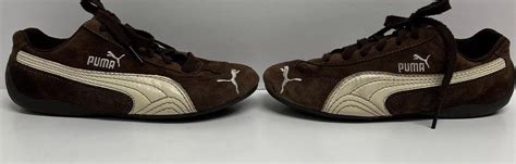 Puma Speed Cat Suede Leather Brown with Creme Athleti… - Gem