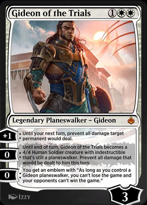 Gideon of the Trials | Magic: the Gathering MTG Cards