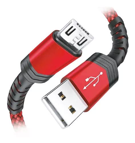 Cable Micro Usb Datos Mallado Reforzado Skyway Carga Rapida Mercadolibre