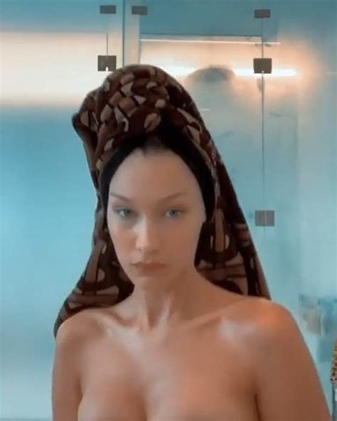 Bella Hadid Wears Another Naked Dress At Cannes See The Sheer Look 3300