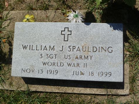 William Junius Spaulding (1919-1999) - Find a Grave Memorial
