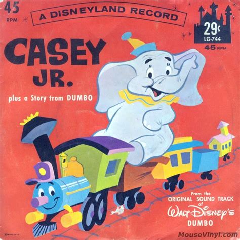 Casey Jr. by Disneyland Records | MouseVinyl.com