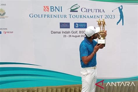 Yuvraj Singh Sandhu Tutup BNI Ciputra Golfpreneur Dengan Jadi Juara