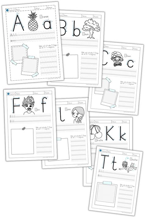 ABC Lernen Arbeitsblätter – Spielerisch das ABC erkunden