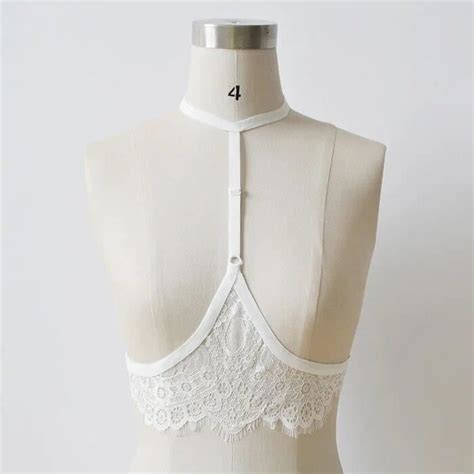 Soutien gorge gothique élastique pour femmes sexy séduisant haut court lingerie à bretelles