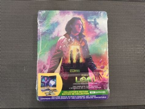 Loki Season One 4k Ultra Hd Steelbook Collectors Edition Brand New