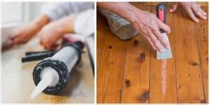 How To Get Clear Silicone Caulk Off Of Wood