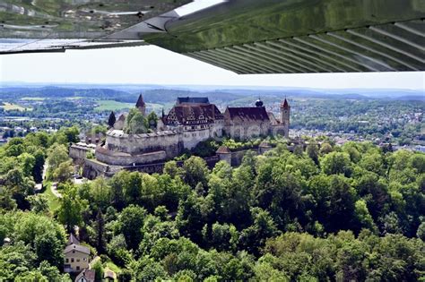 Coburg Von Oben Burganlage Veste Coburg In Coburg Im Bundesland