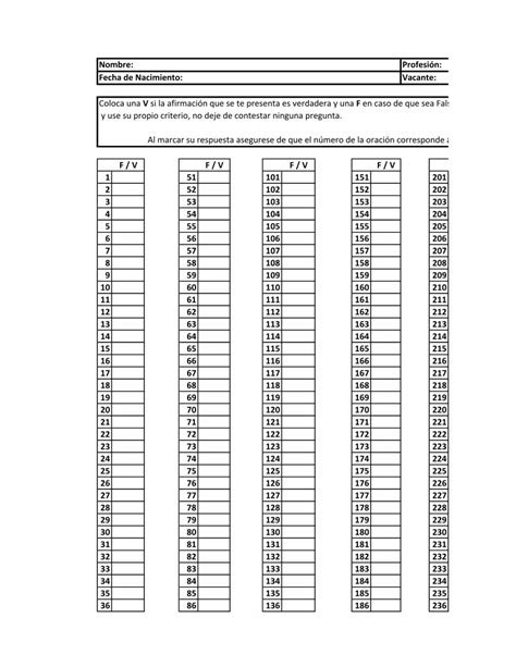 Pdf Hoja De Respuestas Mmpi 2 Dokumentips