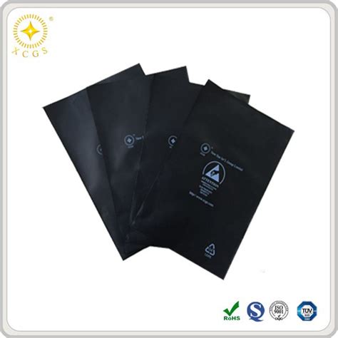 ESD Anti Static Black Conductive PE Plastic Packaging Bag Electronic