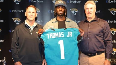 Let's draft two! Jaguars double up on LSU stars by selecting WR Thomas ...