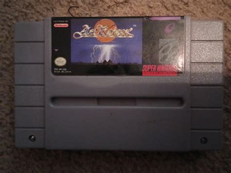 Actraiser Item Only Super Nintendo