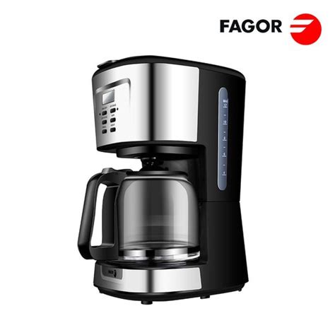 Cafetera Programable 900w 1 5l 10 12 Tazas Fagor Zurione