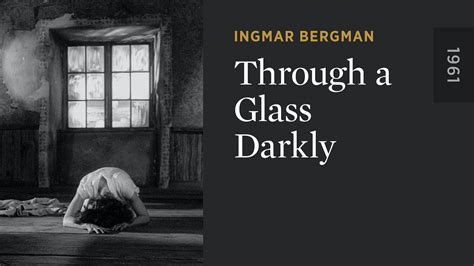 Through A Glass Darkly The Criterion Channel