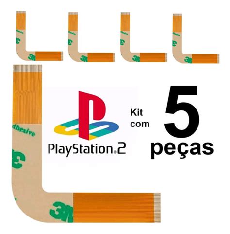 Kit Cabo Flat L Flex Leitor Playstation Ps Slim X Mercadolivre